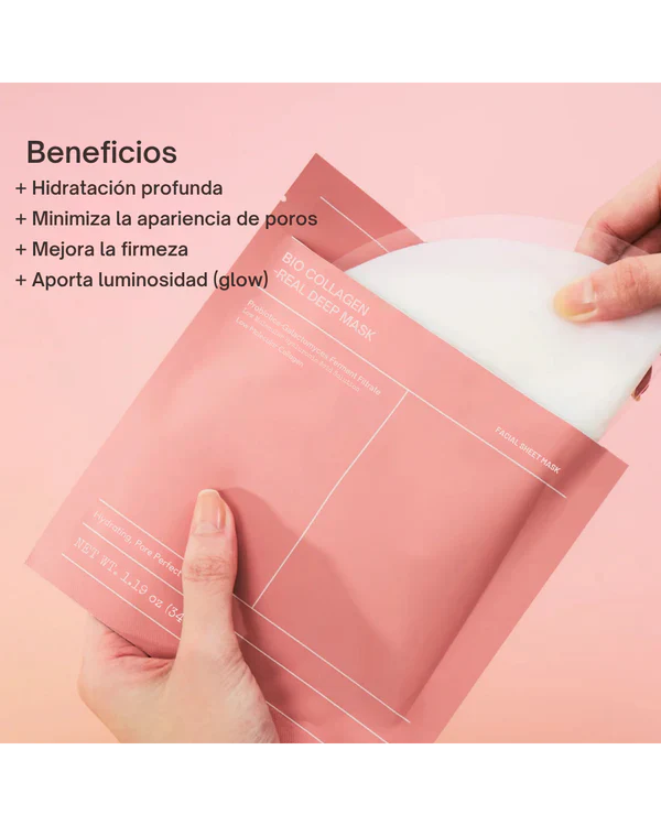 Mascarilla Glow de Colageno | Biodance - COMPRA 1 Y LLÉVATE