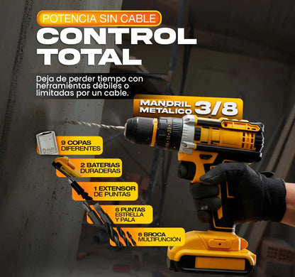 Super Talladro MM38 | ¡Máxima potencia y rendimiento!