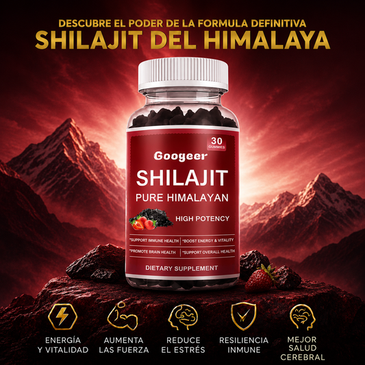 SHILAJIT GOOYEER HIMALAYAN | ¡Máxima potencia en tu mejor momento!
