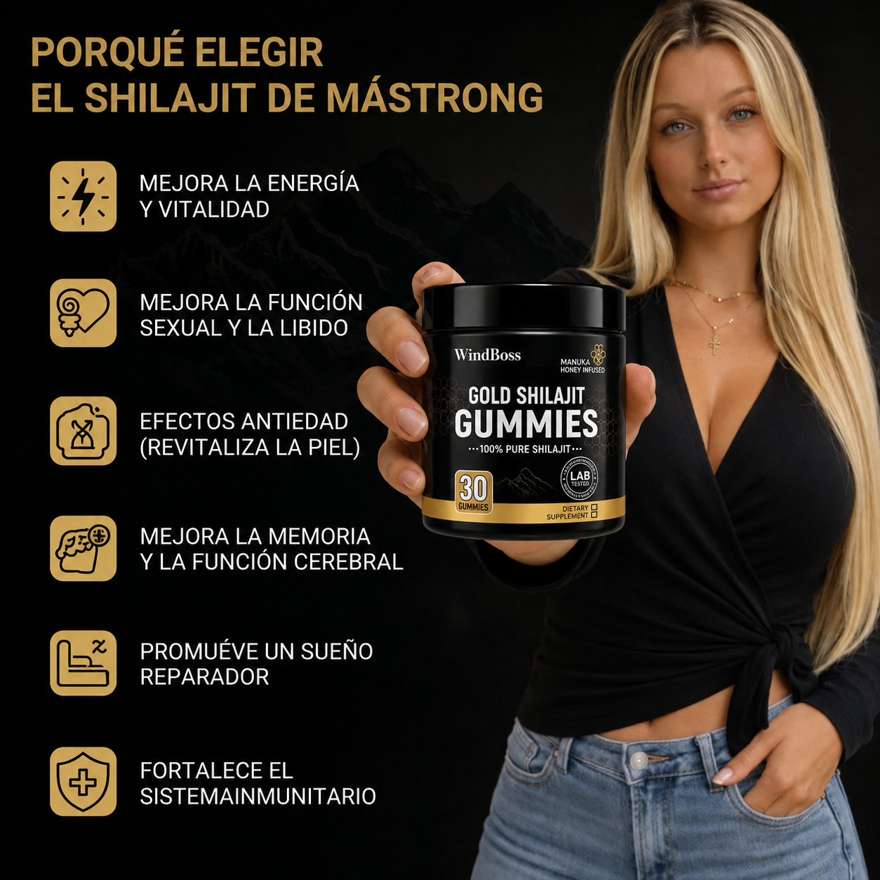 GOLD SHILAJIT GUMMIES