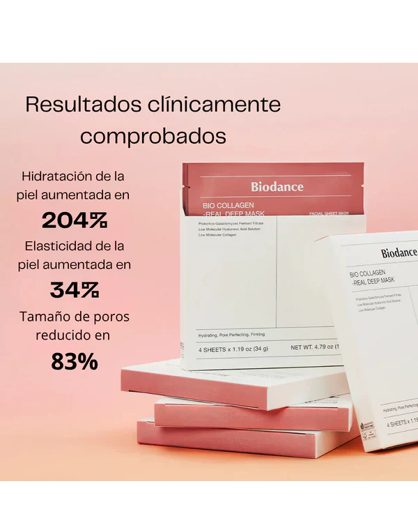 Mascarilla Glow de Colageno | Biodance - COMPRA 1 Y LLÉVATE