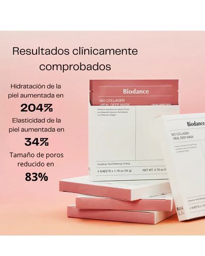 Mascarilla Glow de Colageno | Biodance - COMPRA 1 Y LLÉVATE